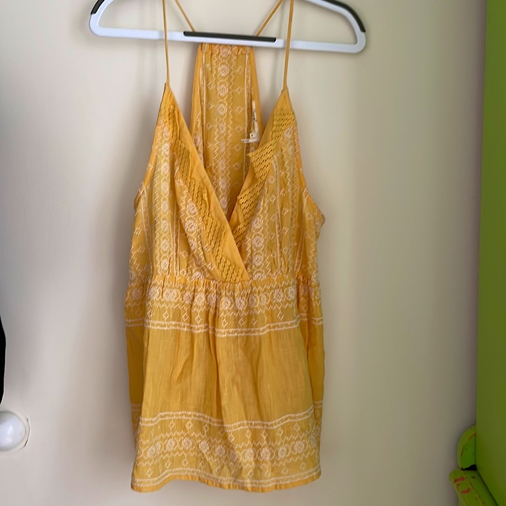 Anthropologie embroidered top